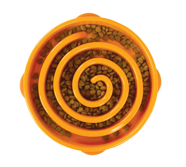 Fun Feeder Swirl Orange large
