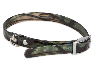 Firedog BioThane collar Basic 25mm camo olive