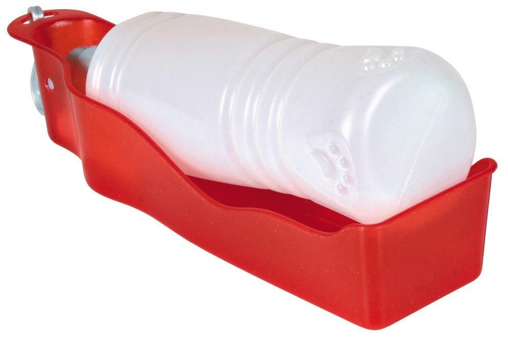 Vatnsdallur með flösku