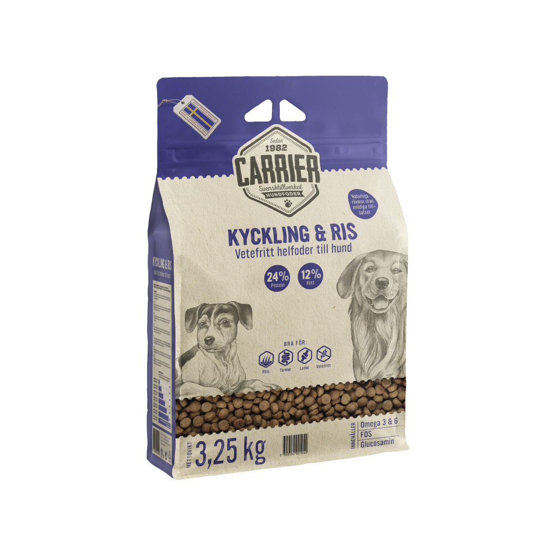Carrier Kjúklingur & hrísgrjón