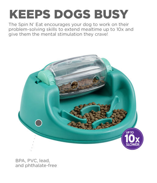 Dog Spin N' Eat