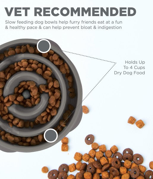 Fun Feeder Drop Grey medium