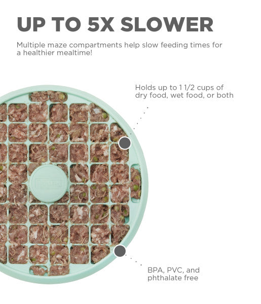 Fun Feeder Slow Feeder Tray
