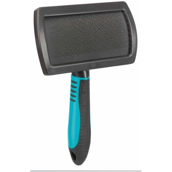 Soft brush plastic/metal bristles 12x20cm