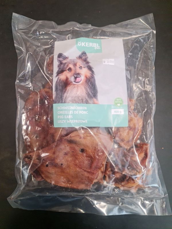 Þurrkuð svínseyru